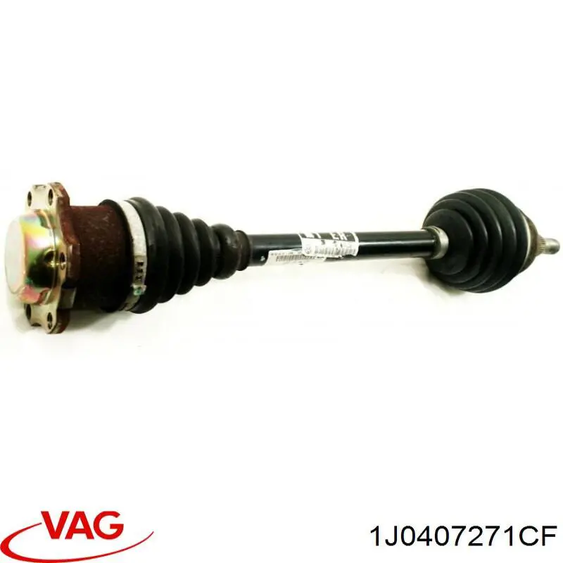 Купить JZW407451KX VAG Привод в сборе левый