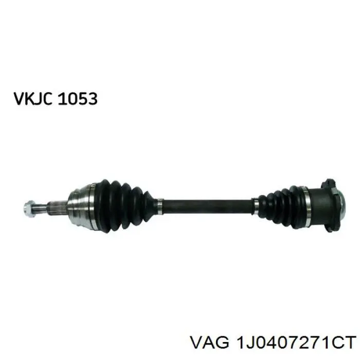 Левая полуось 1J0407271CT VAG