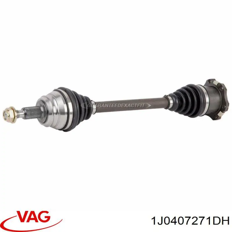 Левая полуось 1J0407271PH VAG