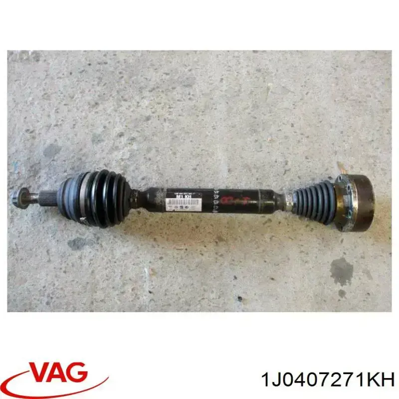 Купить 1J0407271KH VAG Привод в сборе левый