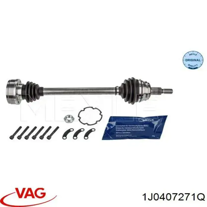 Привод передний левый VAG 1J0407271Q цена, от 57.01 USD