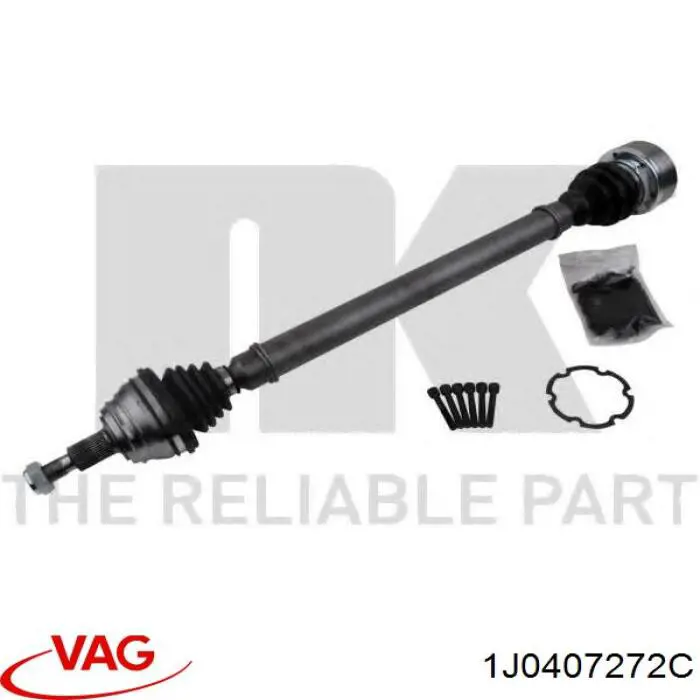 Привод передний правый VAG 1J0407272C цена, от 69.50 USD