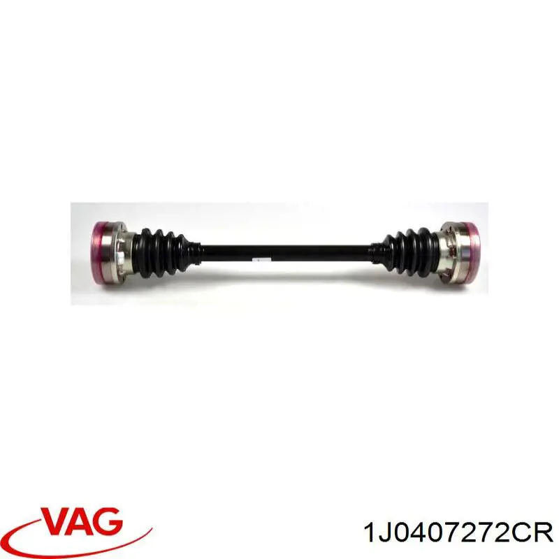 1J0407452FX VAG Полуось передняя, правая