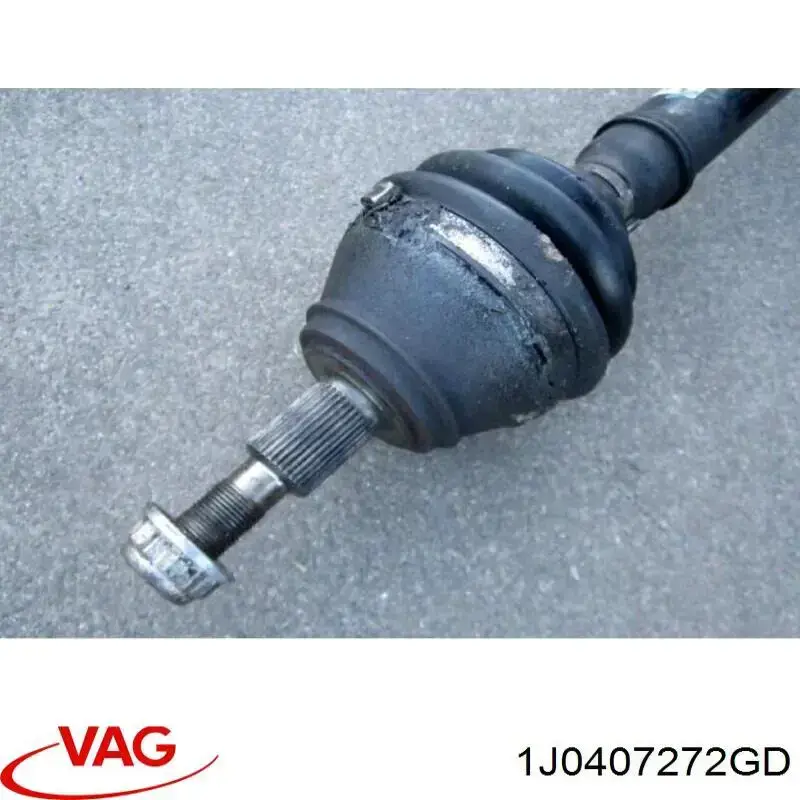 Правая полуось 1J0407272GD VAG