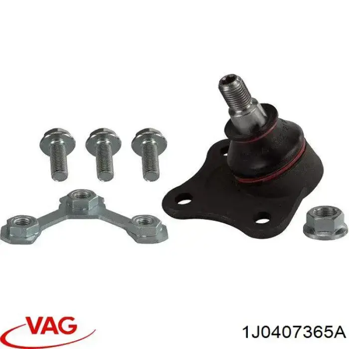 Нижняя левая шаровая опора VAG 1J0407365A цена, от 10.92 USD