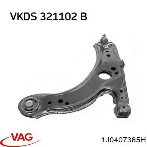 Купить 1J0407365H VAG Шаровая опора, нижняя, левая