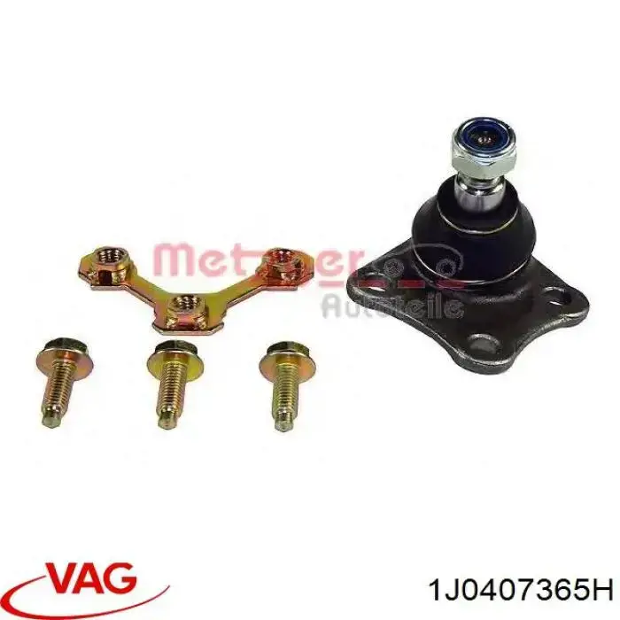 Нижняя левая шаровая опора 1J0407365H VAG