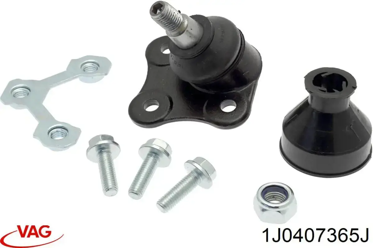 Купить 1J0407365J VAG Шаровая опора, нижняя, левая