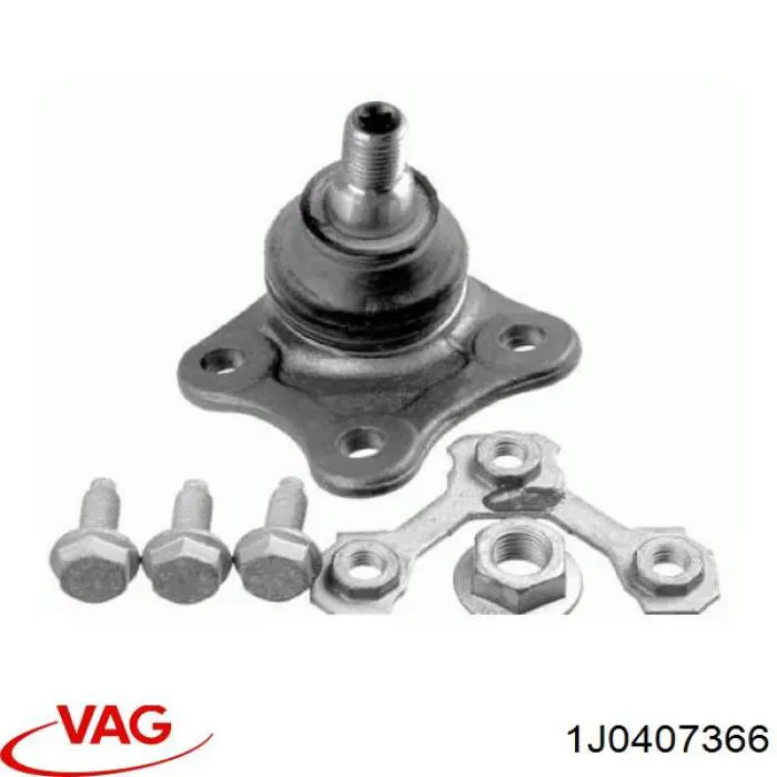1J0407366 VAG Правая нижняя шаровая опора