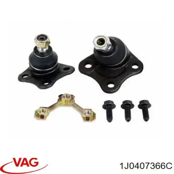 Нижняя правая шаровая опора VAG 1J0407366C цена, от 7.60 USD