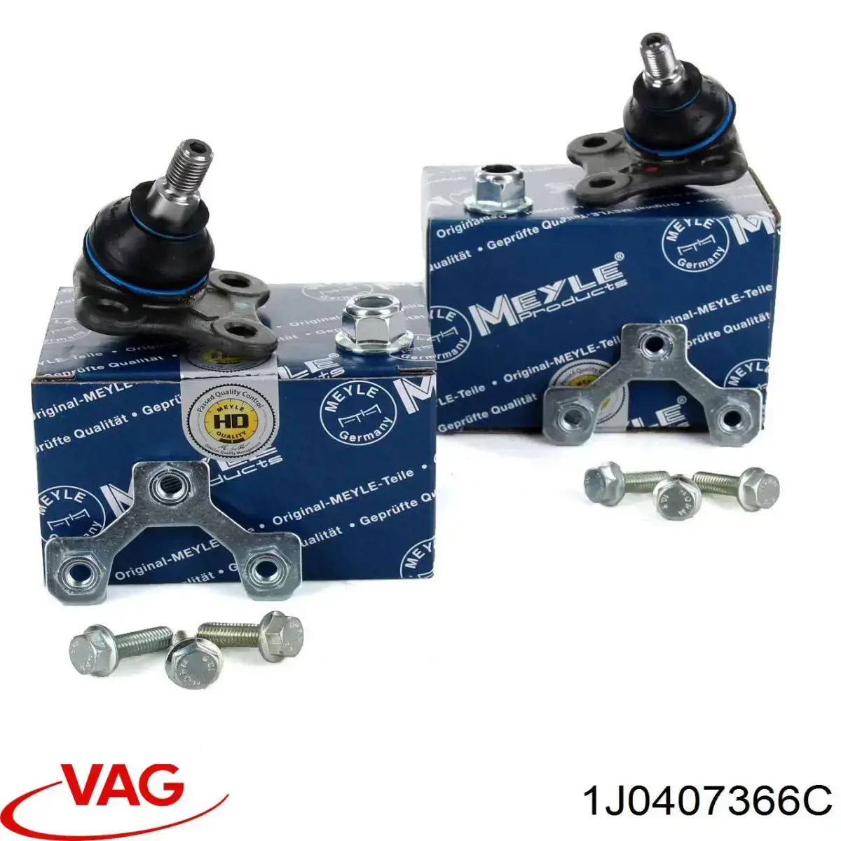 Шаровая опора правая нижняя  VAG 1J0407366C