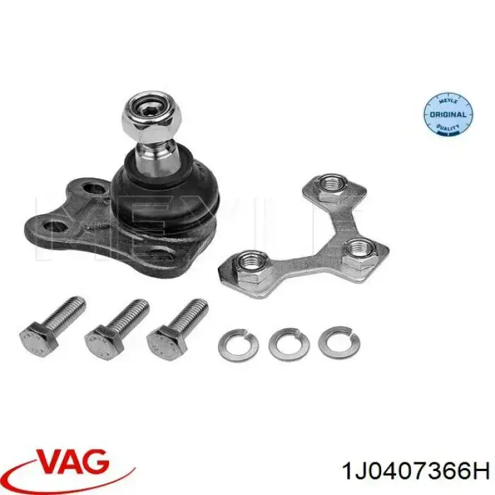 Купить 1J0407366H VAG Шаровая опора, нижняя, правая