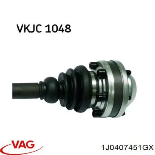 Купить 1J0407451GX VAG Привод в сборе левый