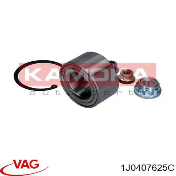 Купить 1J0407625C VAG Подшипник передней ступицы
