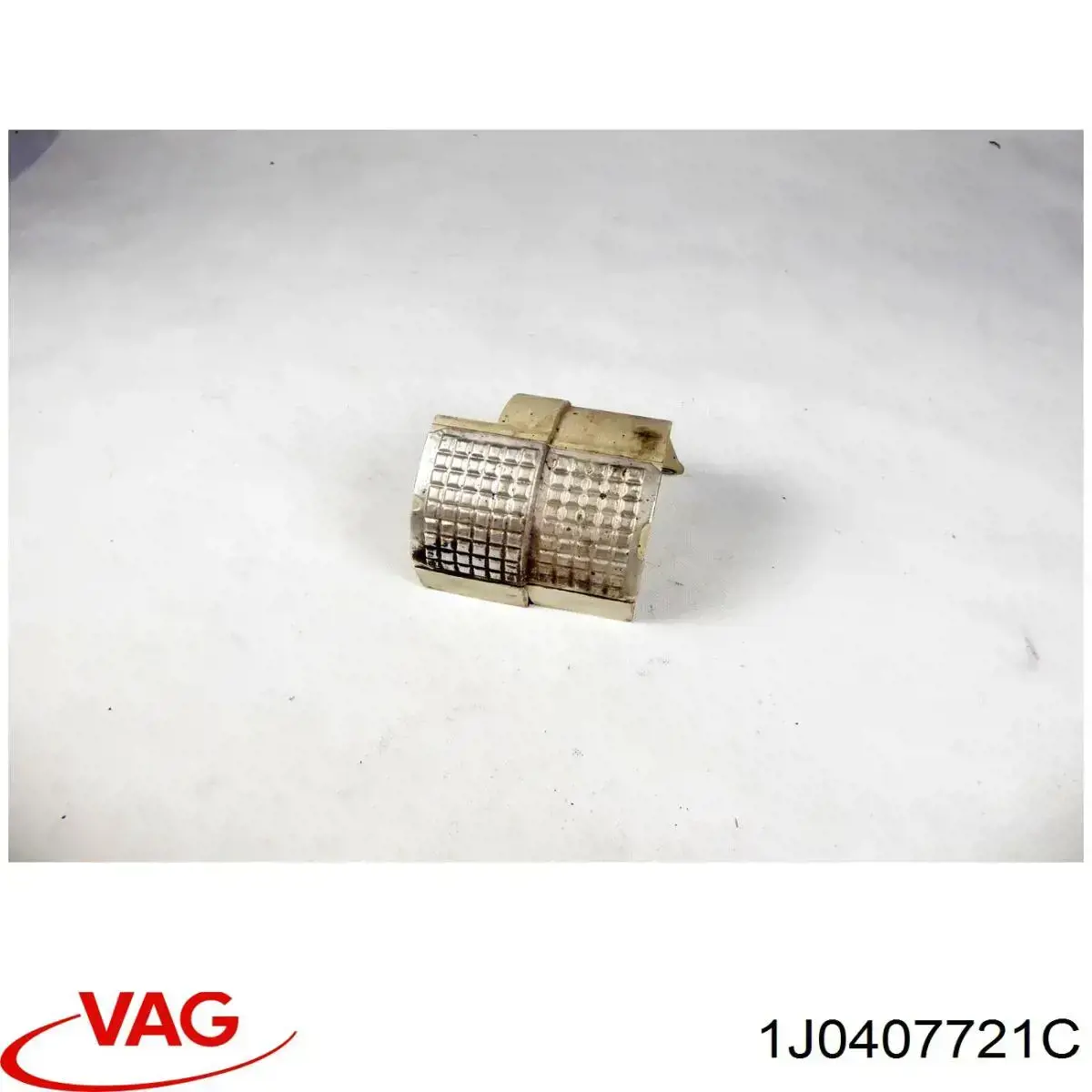 Тепловой экран ШРУСа передней полуоси 1J0407721C VAG