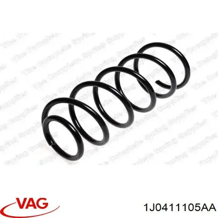 1J0411105AA VAG Пружина передней подвески