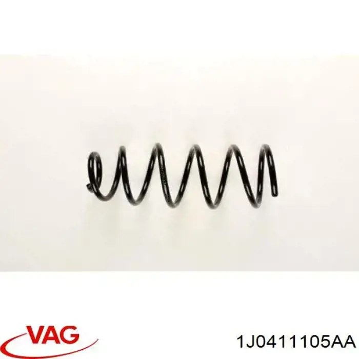 Пружина передняя VAG 1J0411105AA