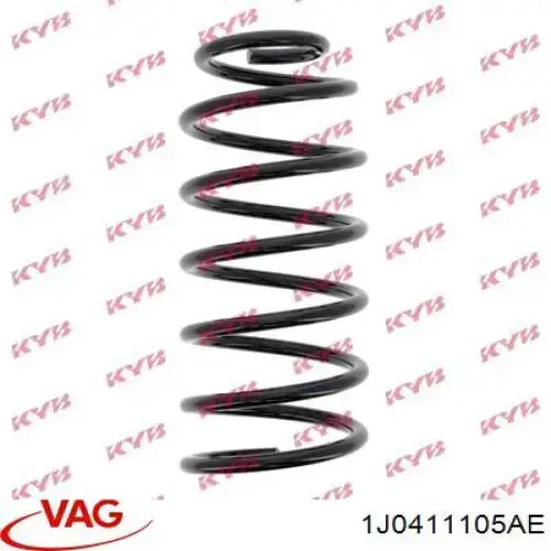 Пружина передняя VAG 1J0411105AE