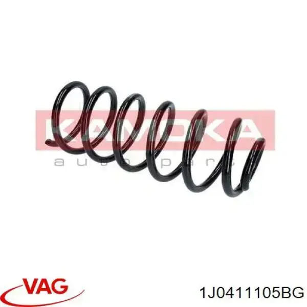 Купить 1J0411105BG VAG Винтовая пружина подвеска