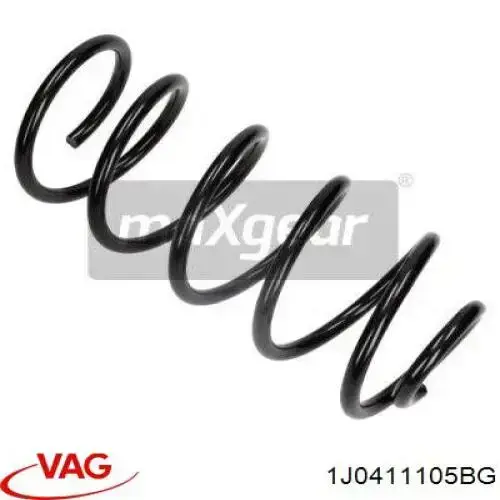 Пружина передняя VAG 1J0411105BG