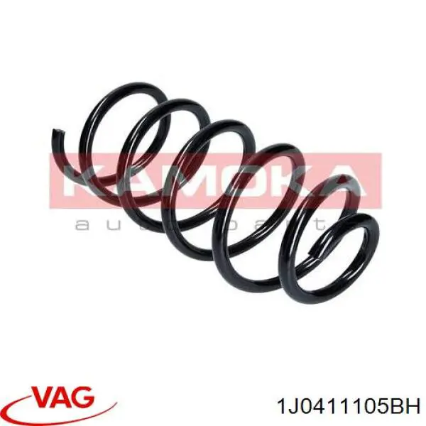 Пружина амортизатора передняя VAG 1J0411105BH цена, от 20.44 USD