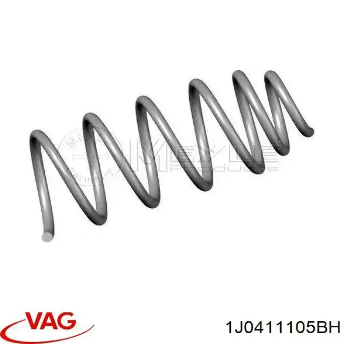 Передняя пружина 1J0411105BH VAG