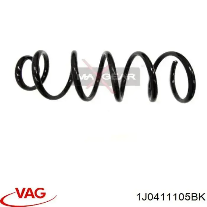 1J0411105BK VAG Пружина передней подвески