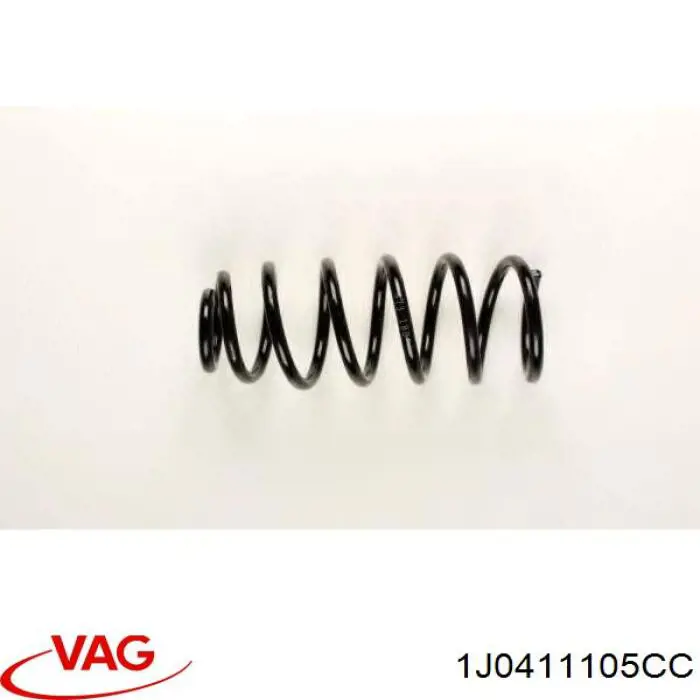 Купить 1J0411105CC VAG Винтовая пружина подвеска