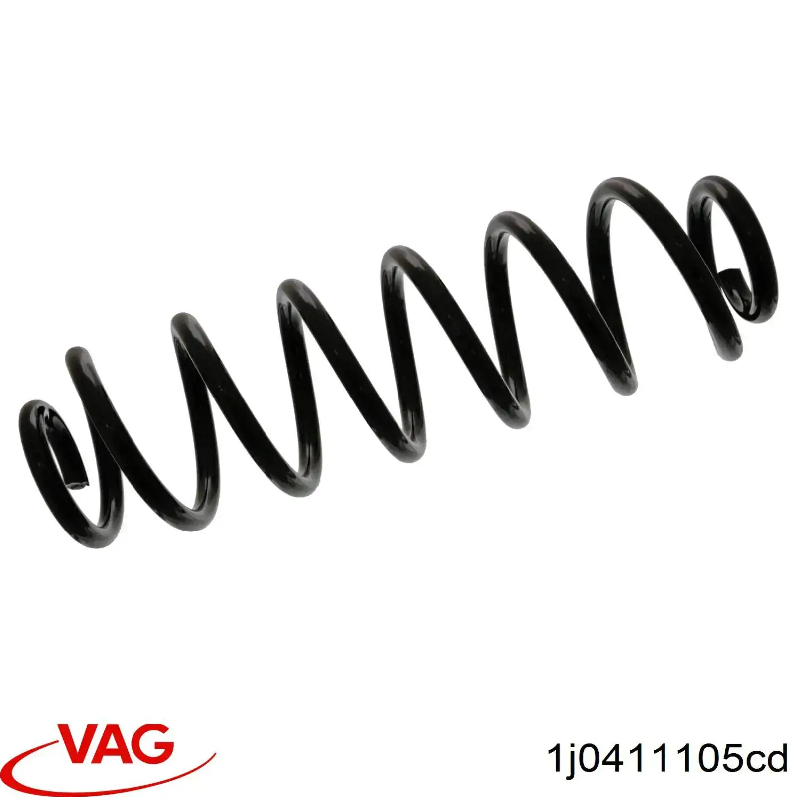 Пружина амортизатора передняя VAG 1J0411105CD цена, от 150.07 USD