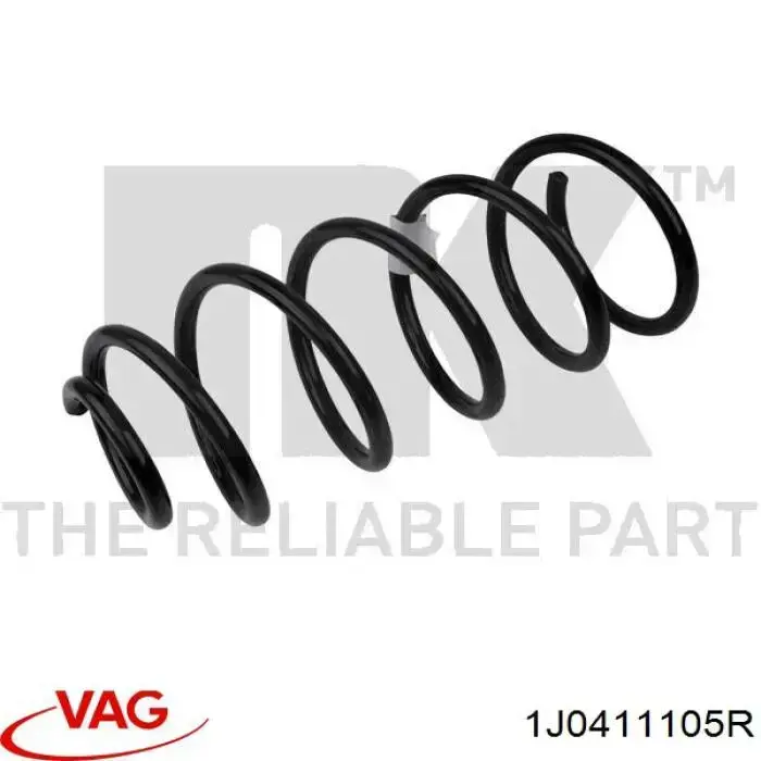 Пружина передняя VAG 1J0411105R