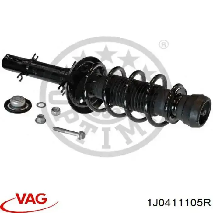 Пружина амортизатора передняя VAG 1J0411105R цена, от 23.70 USD