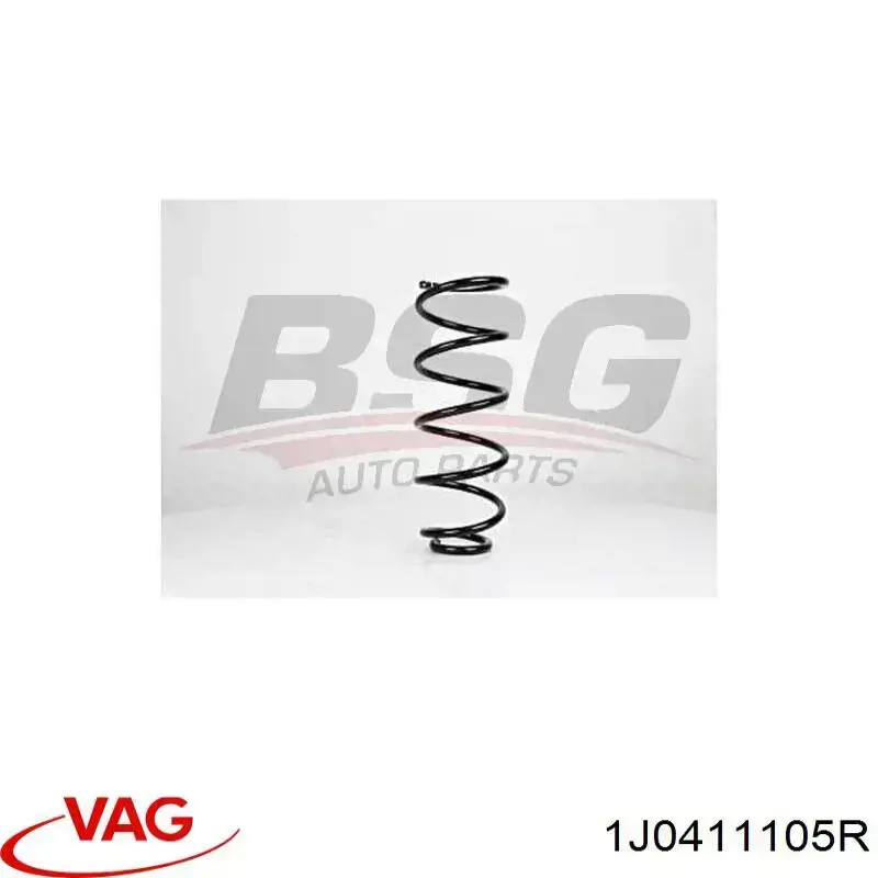 Передняя пружина 1J0411105R VAG