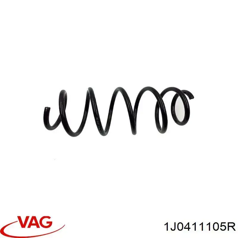 1J0411105R VAG Пружина передней подвески