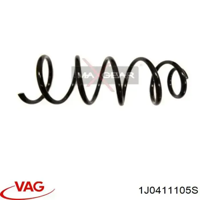 Пружина амортизатора передняя VAG 1J0411105S цена, от 34.36 USD