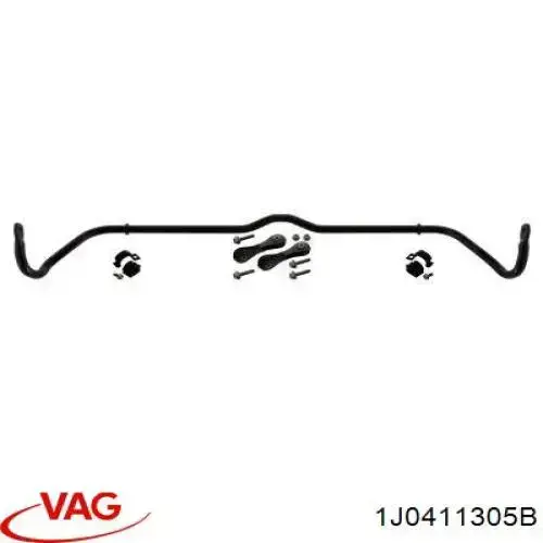Стабилизатор поперечной устойчивости передний VAG 1J0411305B цена, от 25.34 USD