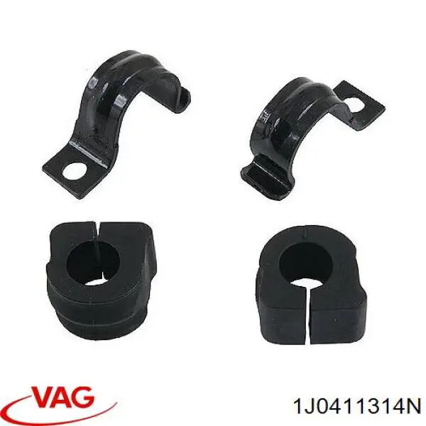 Втулка переднего стабилизатора VAG 1J0411314N цена, от 2.38 USD