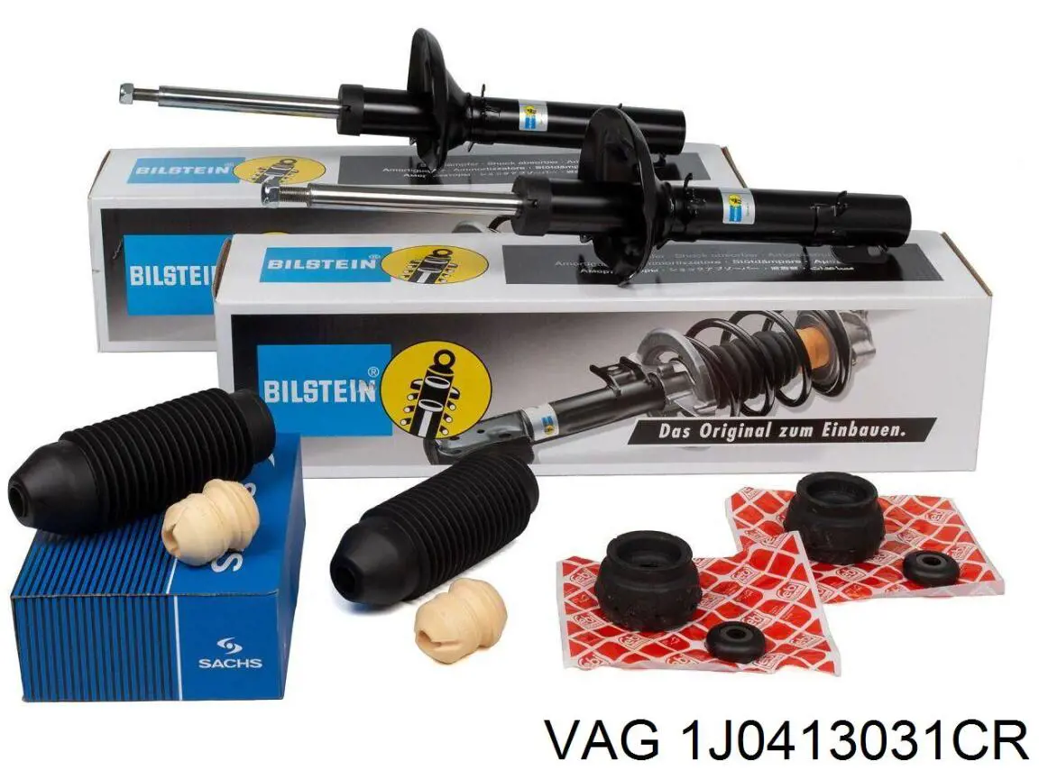 Стойка амортизатора передняя VAG 1J0413031CR цена, от 51.19 USD