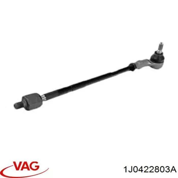 Тяга рулевая в сборе левая 1J0422803A VAG