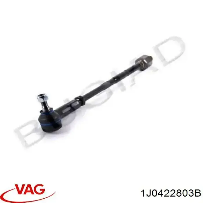 Тяга рулевая левая в сборе  VAG 1J0422803B