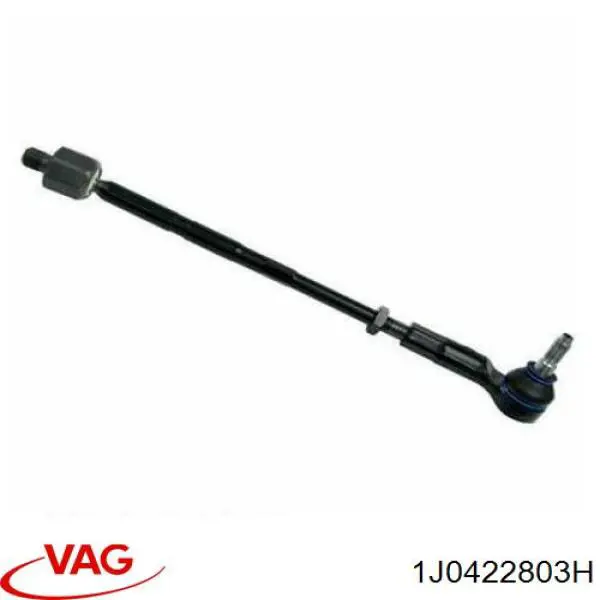 Тяга рулевая в сборе левая 1J0422803H VAG
