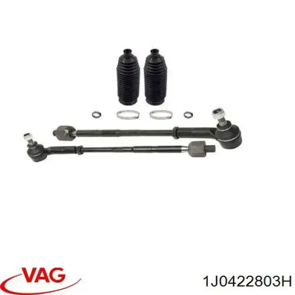 Тяга рулевая левая в сборе  VAG 1J0422803H