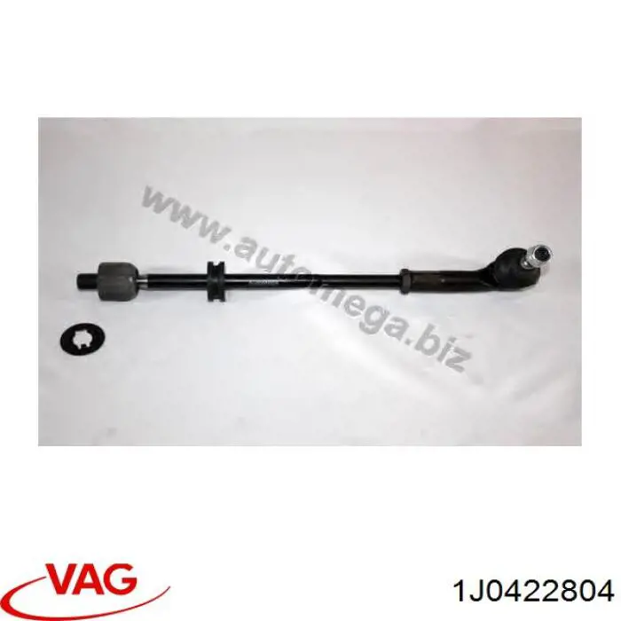 Купить 1J0422804 VAG Тяга рулевая в сборе правая