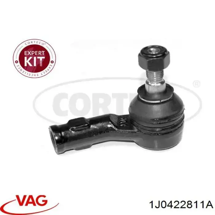 Купить 1J0422811A VAG Наконечник рулевой тяги, внешний