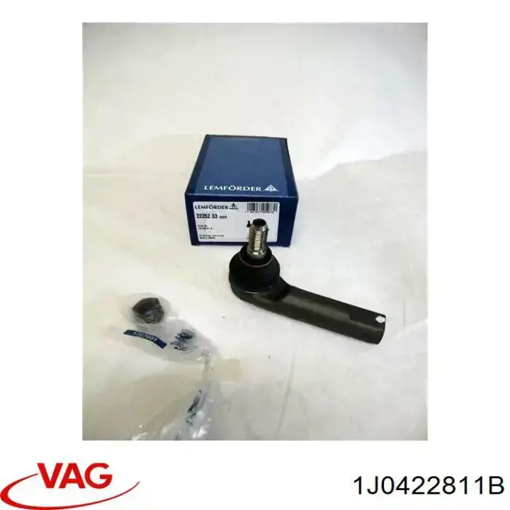 Купить 1J0422811B VAG Наконечник рулевой тяги, внешний