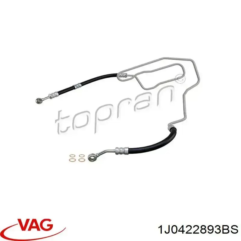 Патрубок высокого давления гидроусилителя VAG 1J0422893AD цена, от 88.93 USD