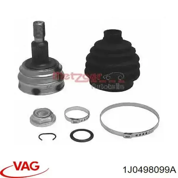ШРУС наружный передний 1J0498099A VAG