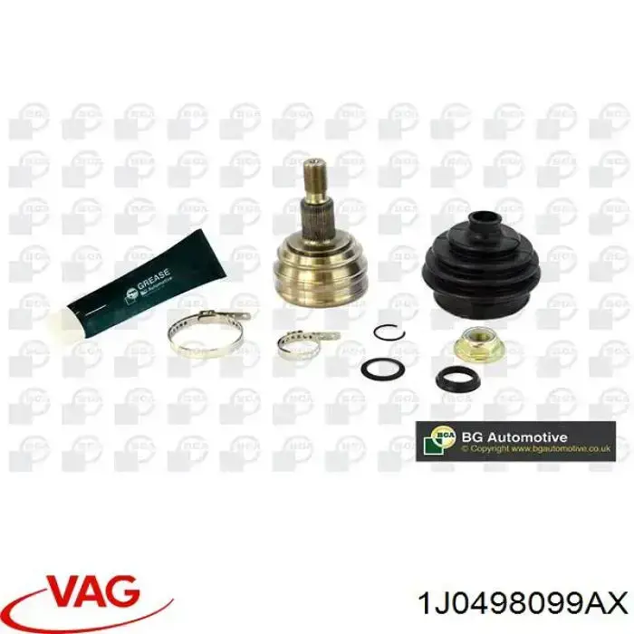 ШРУС наружный передний 1J0498099AX VAG