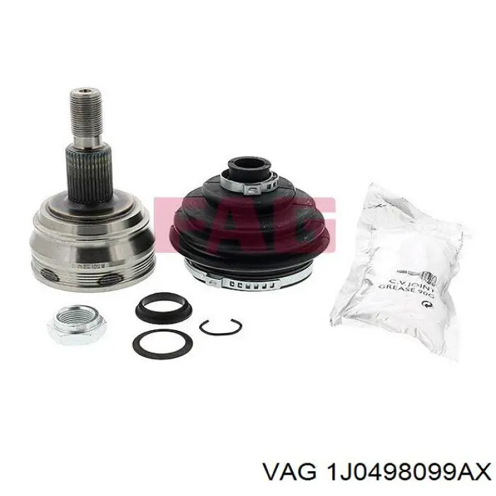 Купить 1J0498099AX VAG Внешняя граната
