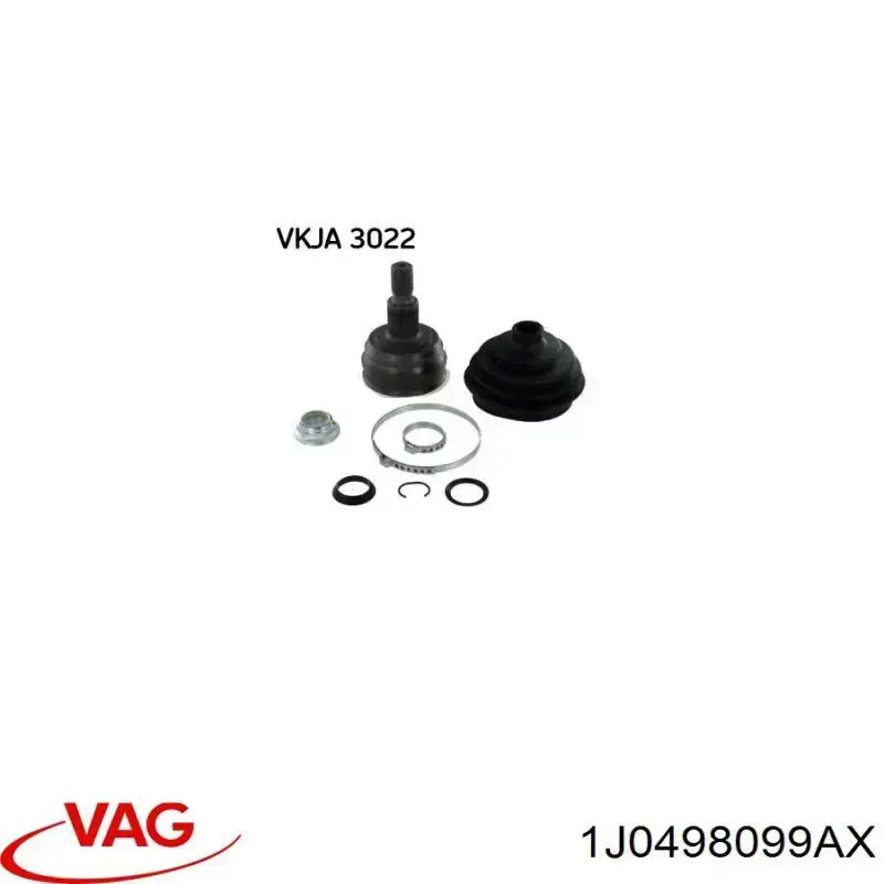 ШРУС наружный VAG 1J0498099AX