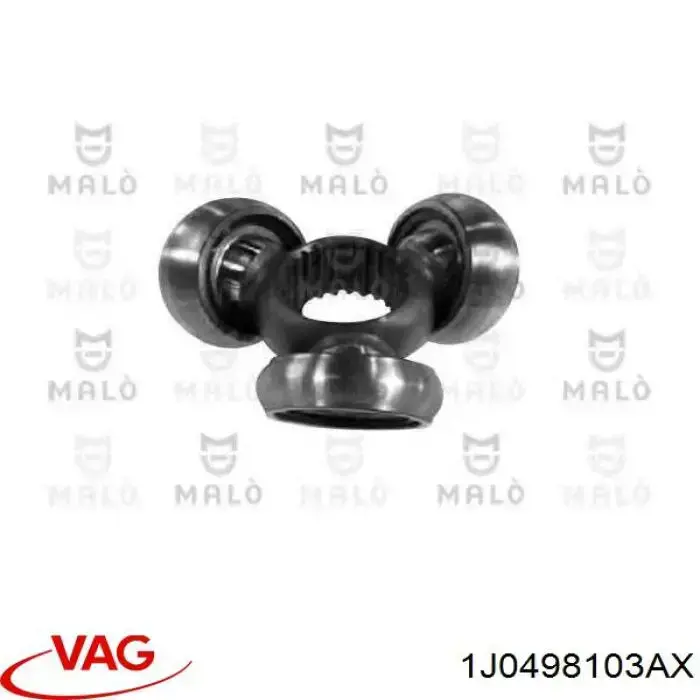 Купить 1J0498103AX VAG Шрус внутренний левый
